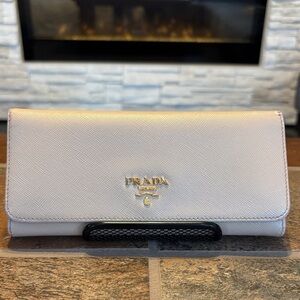 Prada Large Leather Wallet